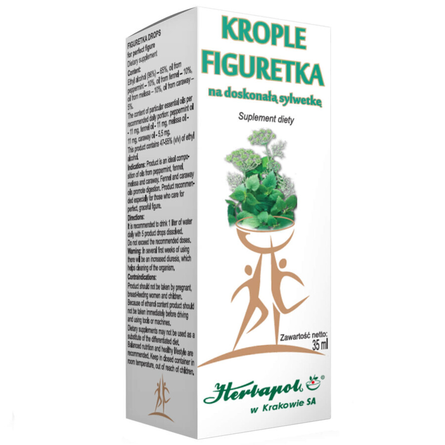 Herbapol Gocce Figuretka Na Doskonałą Sylwetkę, 35 ml