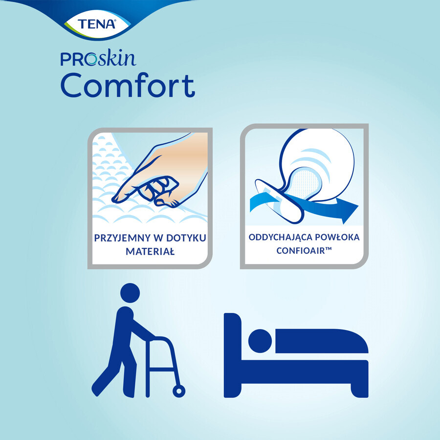 Tena Comfort ProSkin, scutece anatomice, Extra, 40 buc