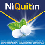 NiQuitin 2 mg, gusto menta piperita, 72 pastiglie