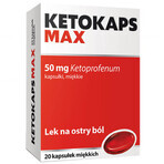 Ketokaps Max 50 mg, 20 capsule molli