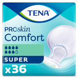 Tena Comfort ProSkin, scutece anatomice, Super, 36 buc