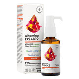 Aura Herbals Vitamina D3 4000 UI + K2 75 µg Forte, gocce, 50 ml