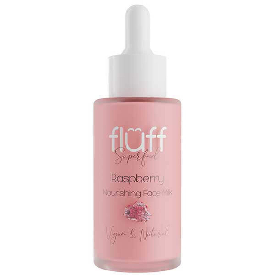 Fluff Superfood, latte ringiovanente per il viso al lampone, 40 ml