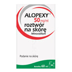 Alopexy 5 % (50 mg/ml) soluzione per applicazione cutanea, 60 ml