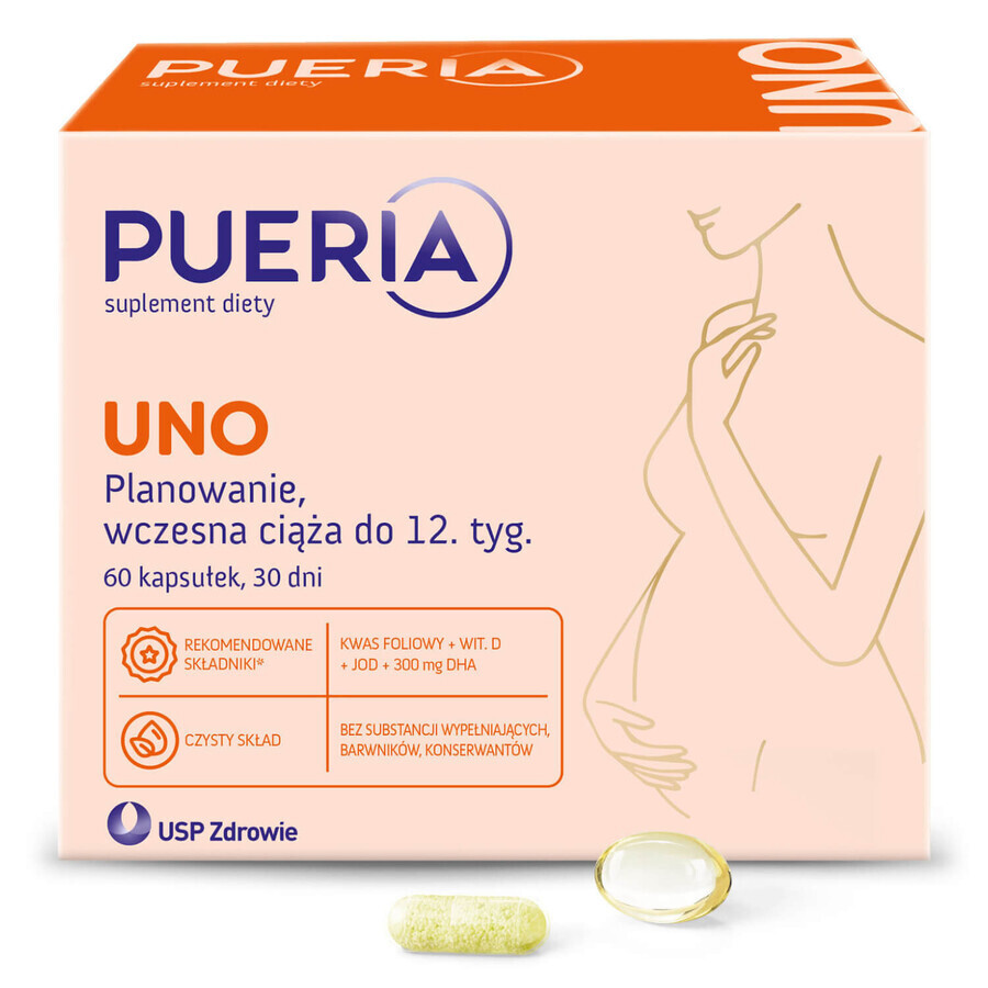 Pueria Uno, 60 capsule