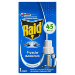 Raid, insetticida repellente per zanzare, ricambio, 27 ml