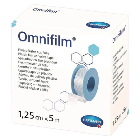 Omnifilm, pellicola adesiva, 1,25 cm x 5 m, 1 pezzo