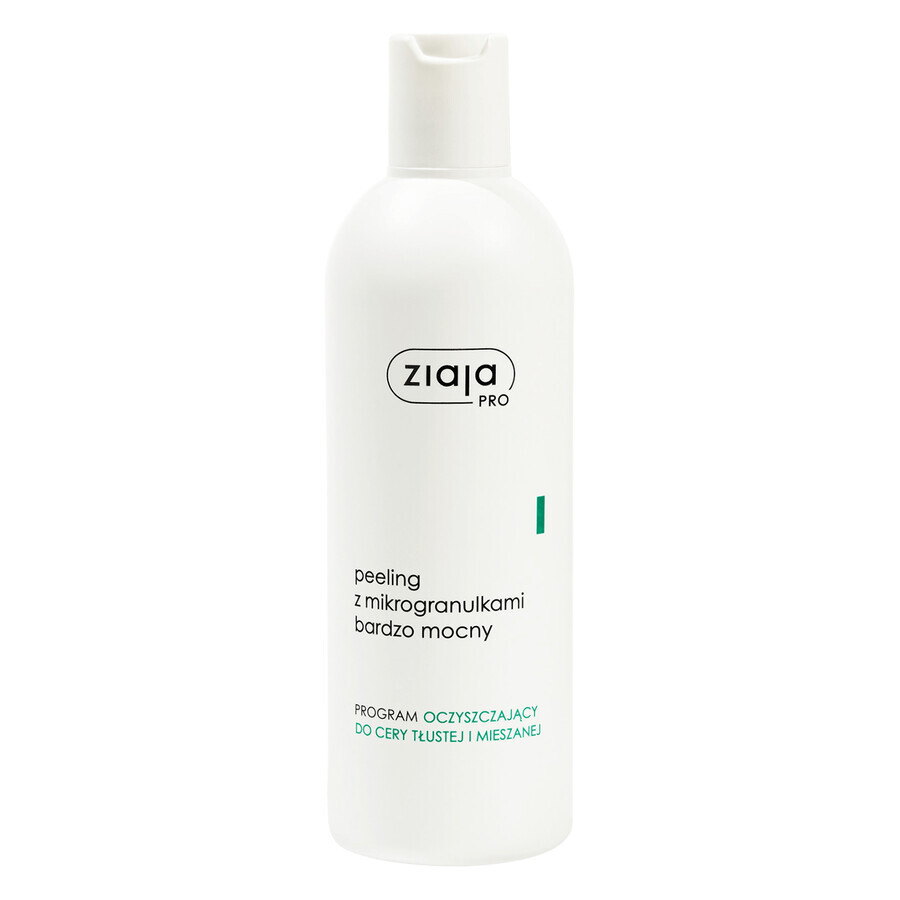 Ziaja Pro, peeling con microgranuli, molto forte, per pelle grassa e mista, 270 ml