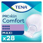 Tena Comfort ProSkin, scutece anatomice, Maxi, 28 buc