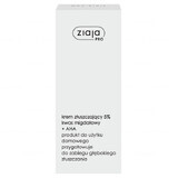 Ziaja Pro, crema esfoliante 5% acido mandelico + AHA, 50 ml