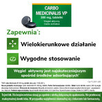 Carbo medicinalis VP 300 mg, activated carbon, 20 tablets