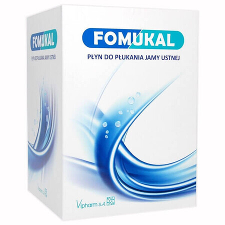 Fomukal, mouthwash, 225 ml + 225 ml