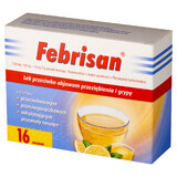 Febrisan (750 mg + 60 mg + 10 mg)/ 5 g, Brausepulver, 16 Portionsbeutel