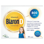 Biaron D, vitamina D 800 UI, 90 capsule twist-off