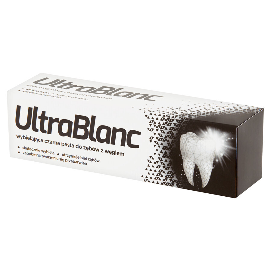 UltraBlanc, whitening toothpaste with activated carbon, 75 ml