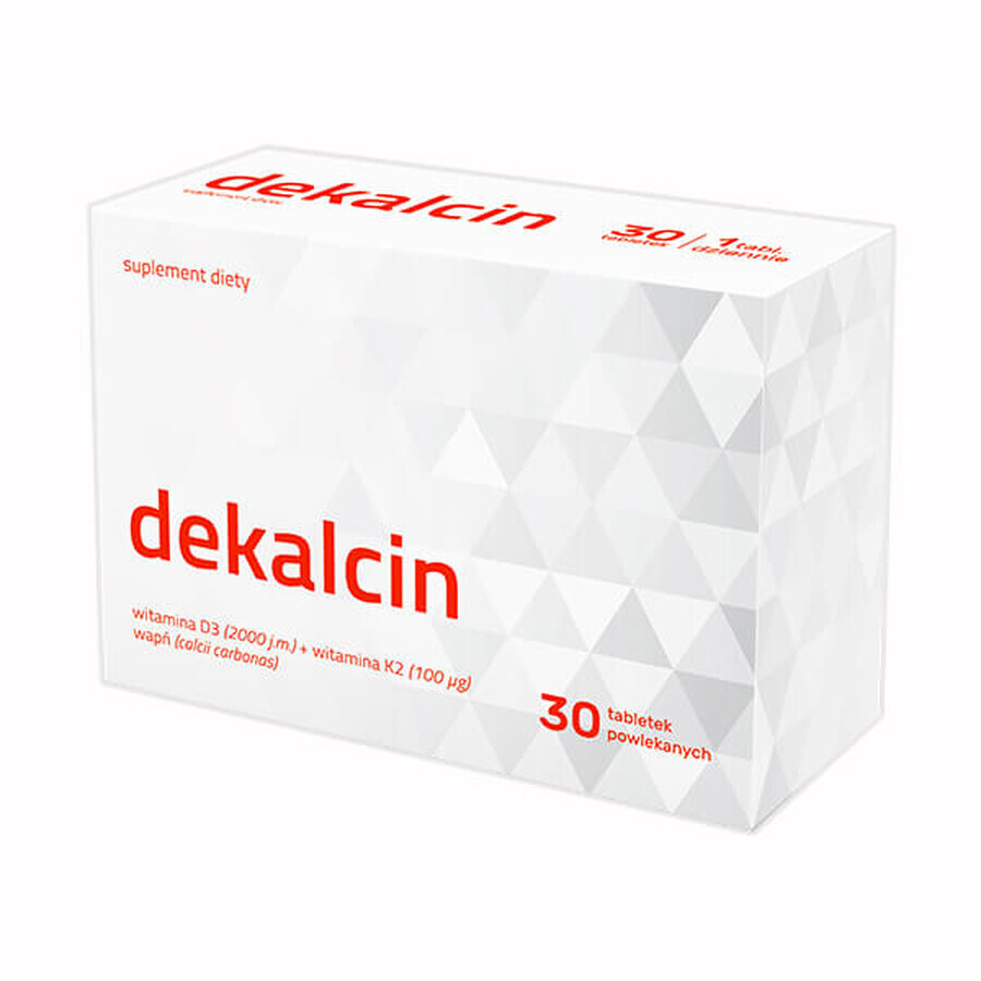 Dekalcin, 30 compresse rivestite con film