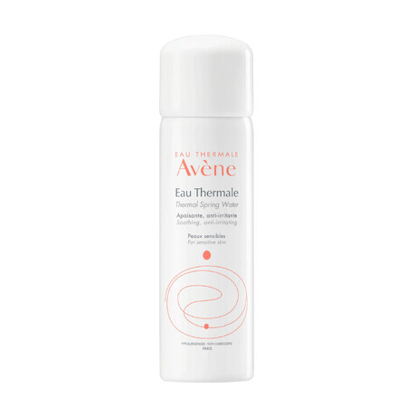 Acqua termale Avene per viso e corpo, 50 ml