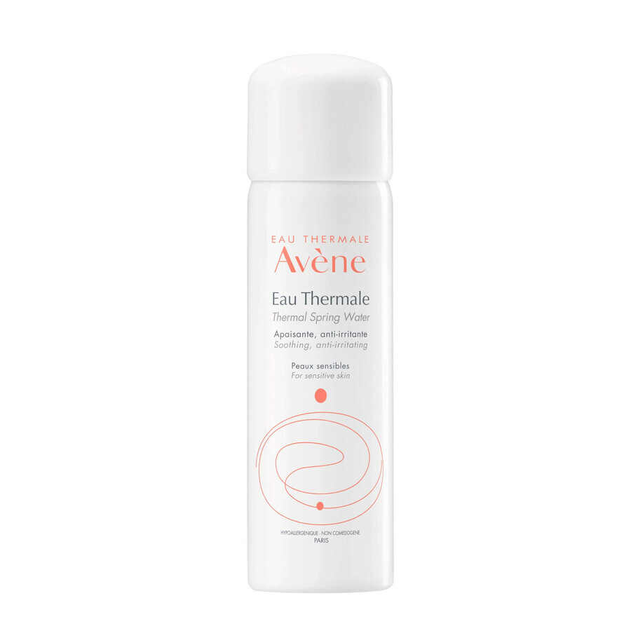 Acqua termale Avene per viso e corpo, 50 ml