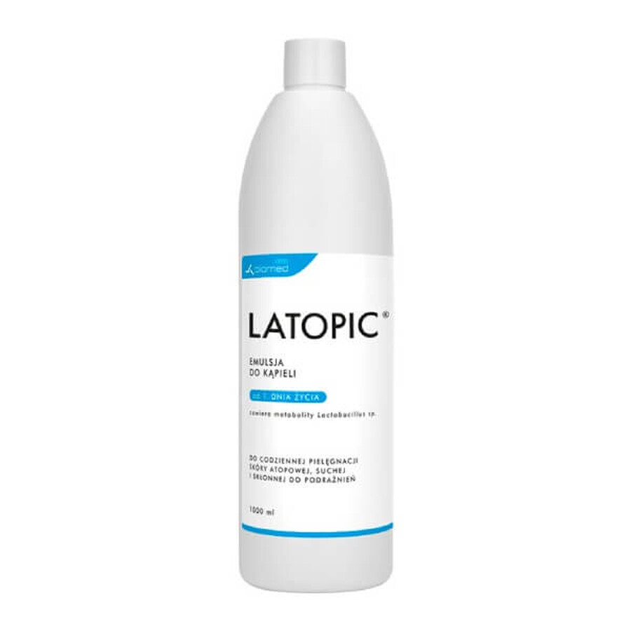 Latopic, emulsie de baie din prima zi de viață, 1000 ml