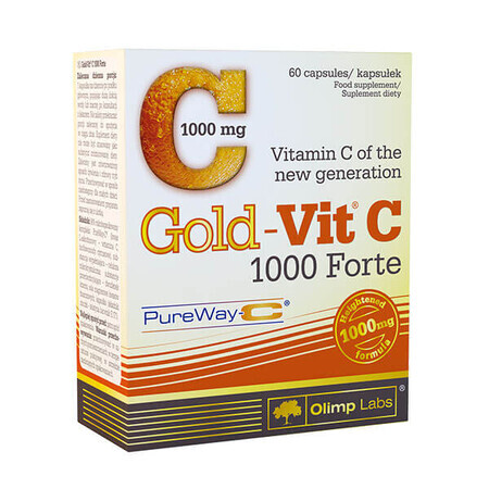 Olimp Gold-Vit C 1000 Forte, 60 capsule