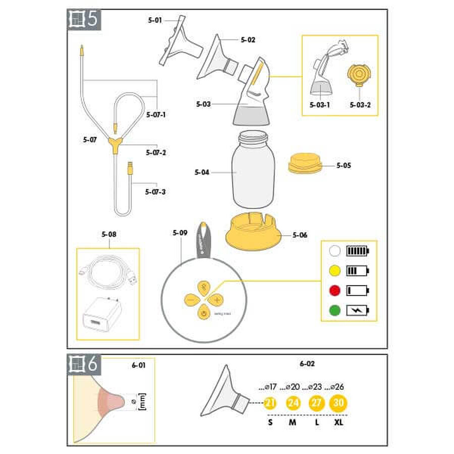 Medela Swing Maxi, tiralatte elettrico per due seni, bifasico, 1 pz.