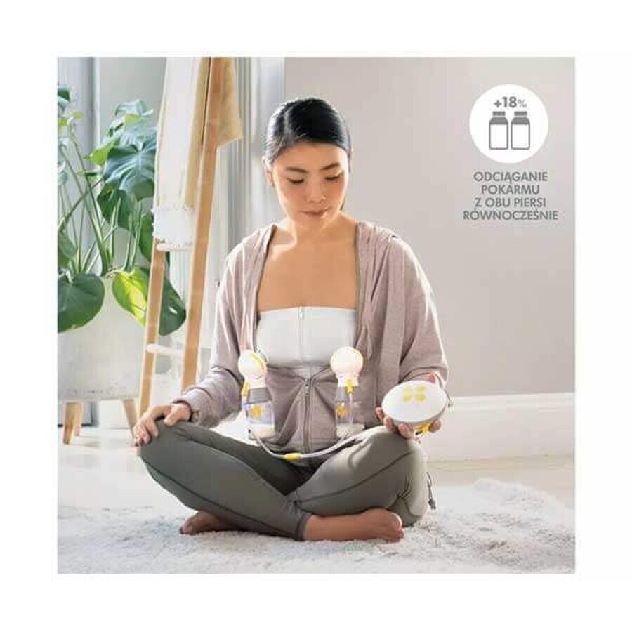 Medela Swing Maxi, tiralatte elettrico per due seni, bifasico, 1 pz.