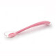 Canpol Babies, cucchiaio per pappa, in silicone, rosa, 51/010, da 4 mesi, 1 pezzo