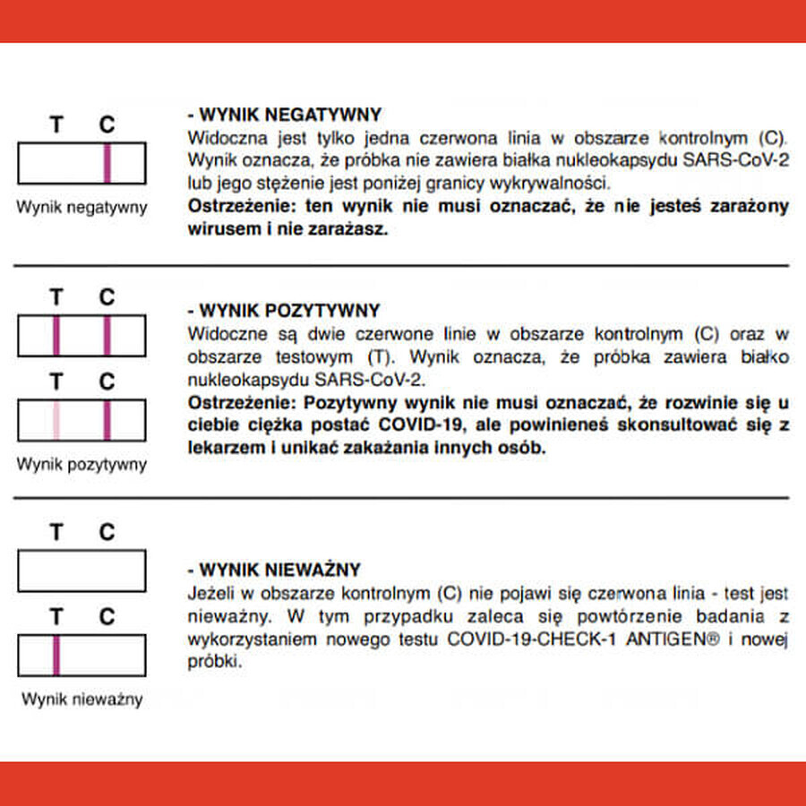 LabHome, COVID-19-Check-1 Antigen, diagnostic test for the detection of the SARS-CoV-2 virus, 2 units