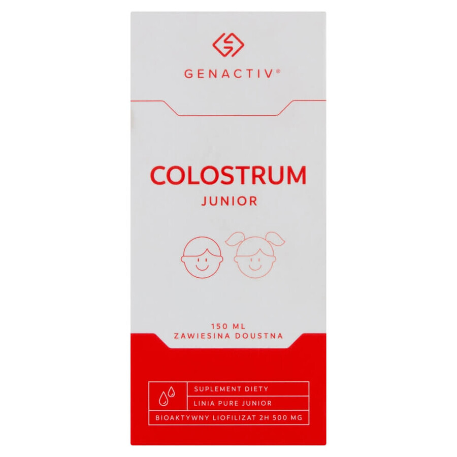 Genactiv Junior Colostro, sospensione orale, 150 ml