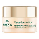 Nuxe Nuxuriance Gold, Balsamo occhi illuminante, pelle secca, 15 ml