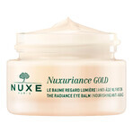 Nuxe Nuxuriance Gold, Balsamo occhi illuminante, pelle secca, 15 ml