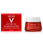 Vichy Liftactiv Collagen Specialist, crema antirughe, tutti i tipi di pelle, 50 ml