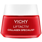 Vichy Liftactiv Collagen Specialist, crema antirughe, tutti i tipi di pelle, 50 ml