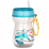 Canpol Babies, bottle with foldable silicone tube, from 12 months, 350 ml