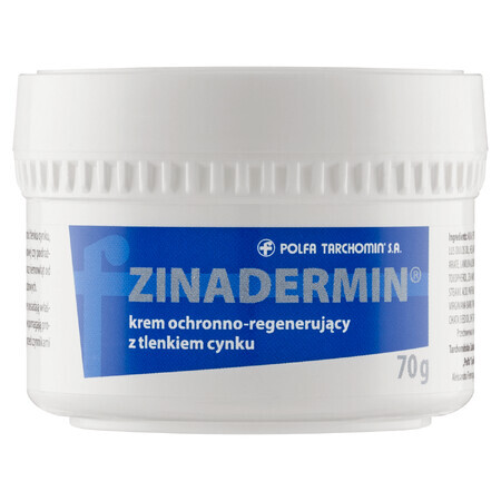 Zinadermin, crema protettiva e rigenerante con ossido di zinco, 70 g