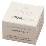 Miya mySTARlighter, evidenziatore naturale in crema, Moonlight Gold, 4 g