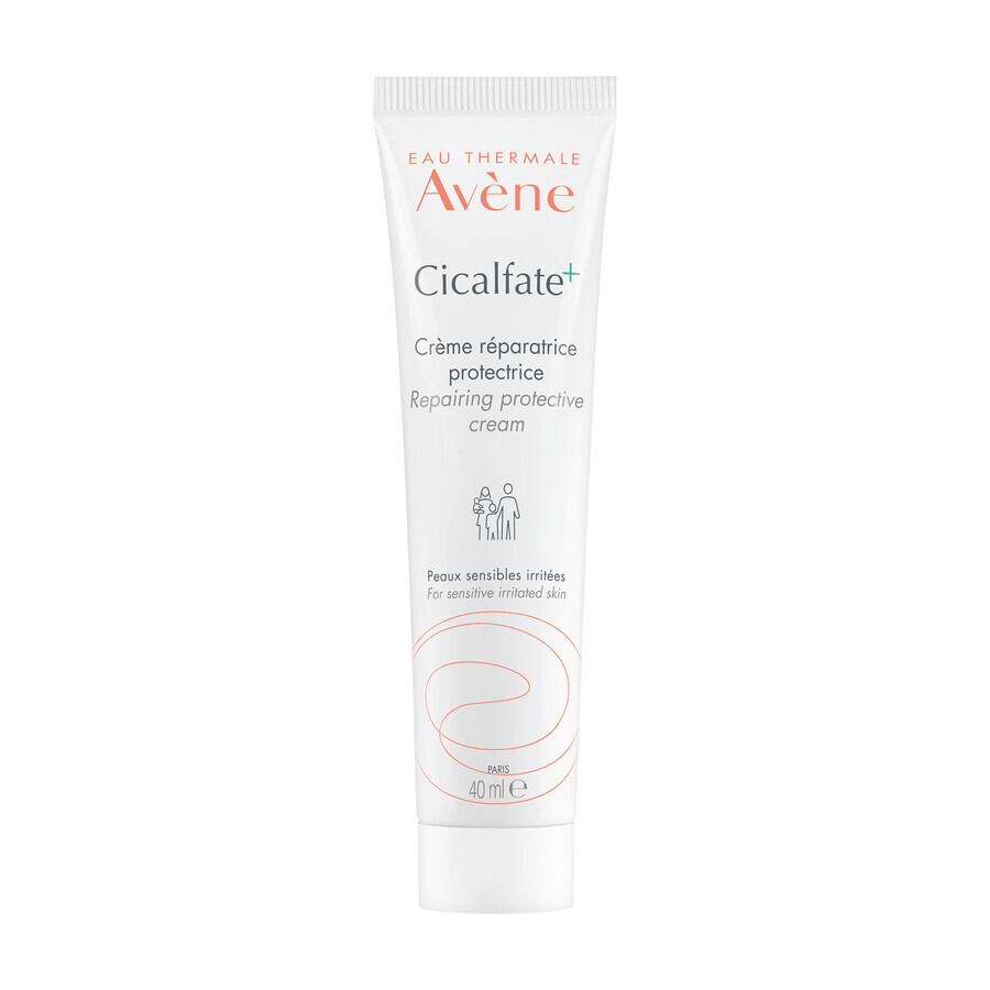 Avene Cicalfate+, cremă protectoare regenerantă pentru întreaga familie, piele sensibilă și iritată, 40 ml