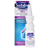 Sudafed XyloSpray DEX (1 mg + 50 mg)/ ml, spray nasal para niños a partir de 6 años y adultos, 10 ml