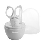 BabyOno, set per la cura delle unghie di bambini e bambine, bianco, 398/03