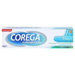 Corega Frisch, crema di fissaggio per dentiere, menta forte, 40 g