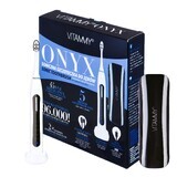 Vitammy Onyx, sonic toothbrush, black and white + box, 1 pc.