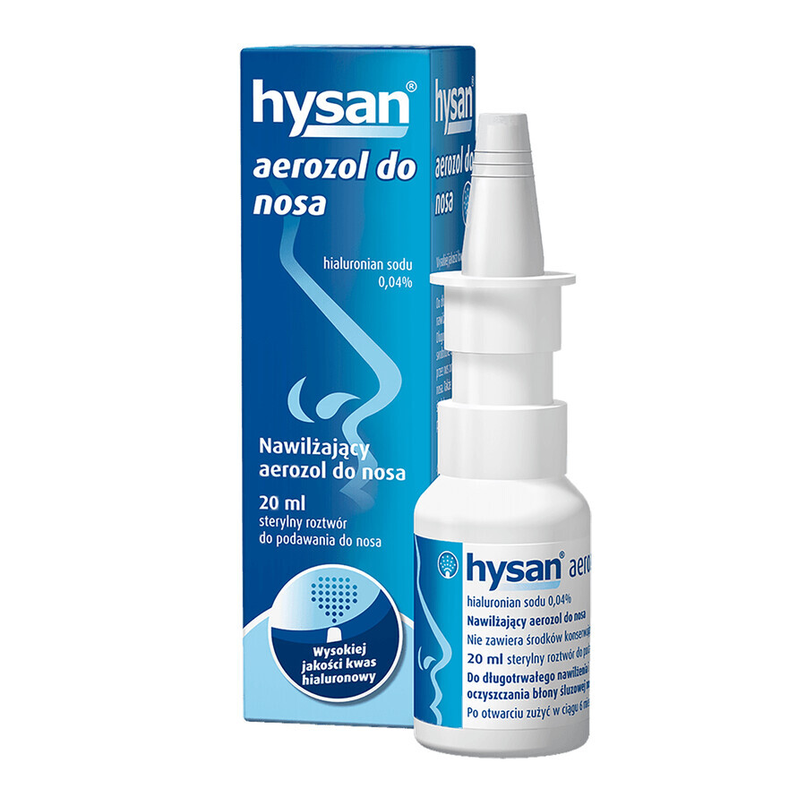 Hysan, befeuchtendes Nasenspray, 20 ml