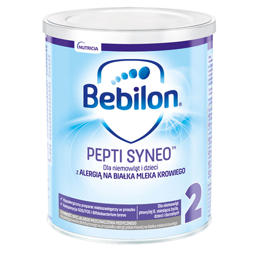 Bebilon Pepti 2 Syneo in polvere, dopo 6 mesi, 400 g