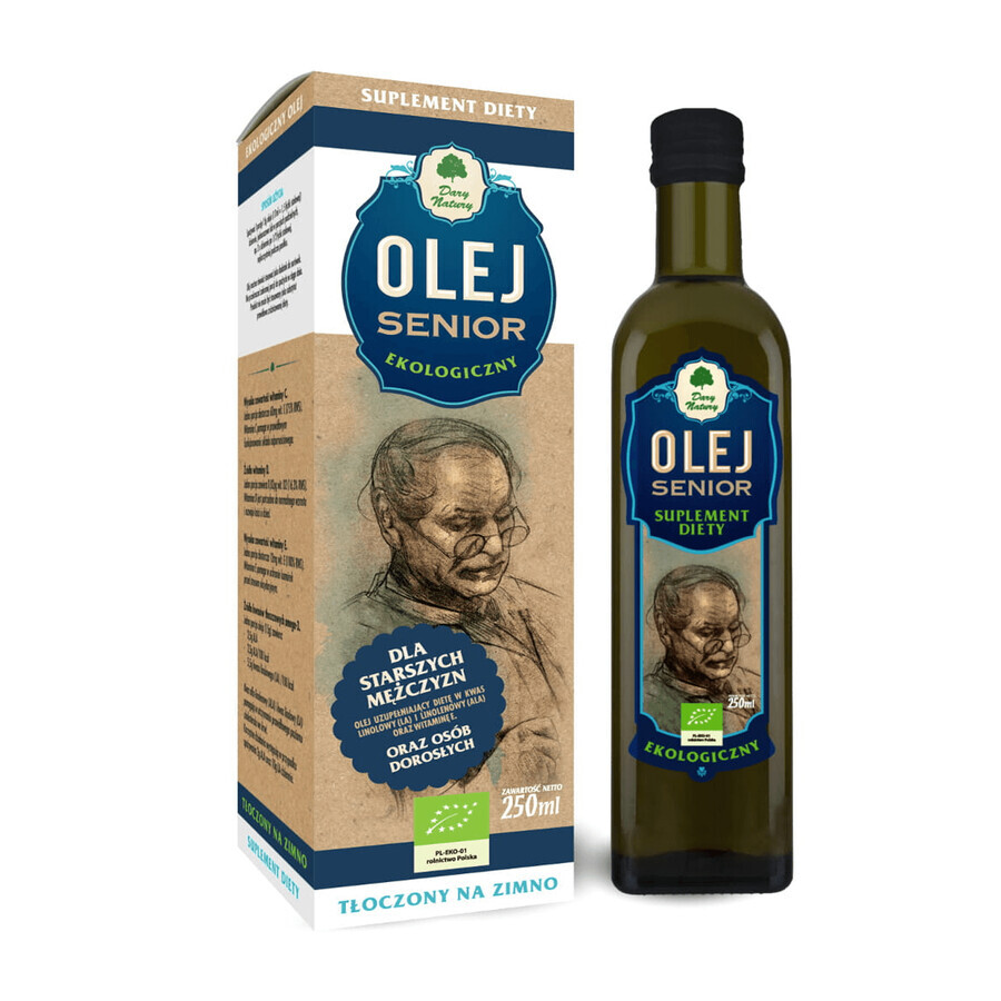 Regali della Natura Olio Senior, biologico, spremuto a freddo, 250 ml