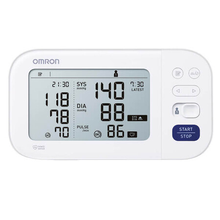 Omron M-6 Comfort HEM-7360-E, misuratore automatico della pressione arteriosa nella parte superiore del braccio