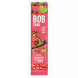 Bob Snail Stripe Fruit Snack, mela, fragola, 14 g