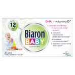 Biaron Baby 12m+, pour les enfants de plus de 12 mois, 30 capsules détachables