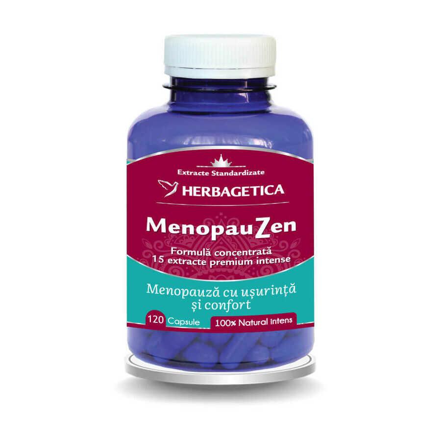 MenopauZen, 120 capsule, Herbagetica 