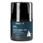 Element Men, crema contorno occhi schiarente, taurina vegetale + vitamina C, 30 ml