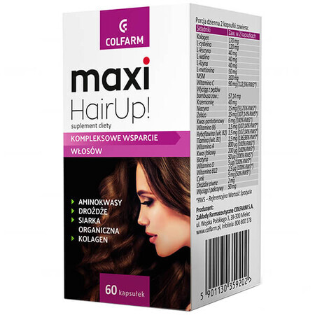 Maxi HairUp, 60 capsule